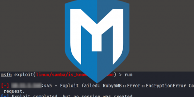 msf (Metasploit): „Ruby SMB Encryption Error“